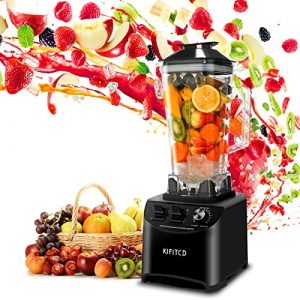 Professional Blender - Kitchen Countertop Blender 1500W High Speed Ice Crusher 2000ML Large Capacity Food Blender for Shakes and Smoothies Dessert Soup Fish and Baby Food Processor