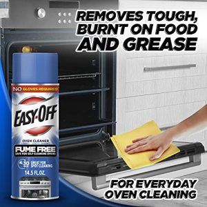 Easy-Off Fume Free Oven Cleaner Spray, Lemon, 24oz, Removes Grease