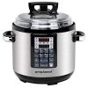 prepAmeal 6QT 8 IN 1 Pressure Cooker MultiUse Programmable Instant Cooker Pressure Pot with Slow Cooker, Rice Cooker, Steamer, Sauté, Yogurt, Warmer