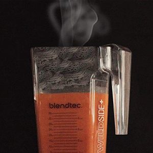 Blendtec Connoisseur 825 Blender with WildSide+ Jar (96 oz) Includes Q Series Sound Enclosure, Strongest & Quietest Commercial-Grade Power, 30 Pre-programmed Cycles, Black