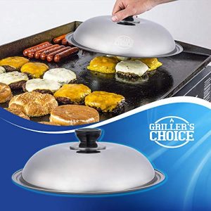 Grillers Choice- Ultimate Griddle Accessories Set- Metal Spatula Set for Flat top Grills, Commercial Heavy Duty Stainless Steel,Flat Top,Hibachi,Grilling- Designed by Chef and BBQ Judge