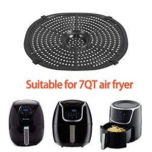 Air Fryer Replacement Crisper Plate For Power XL Gowise 7QT Air Fryers,Air Fryer Grill Pan,Air fryer Accessories,Dishwasher Safe, Nonstick Coating