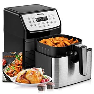 JOYOUNG Air Fryer 5.8QT Detachable Double Basket Air Fryers 1700W 13-in-1 Presets Airfryer One Touch LED Touchscreen Air Fryer Toaster Oven with Recipe