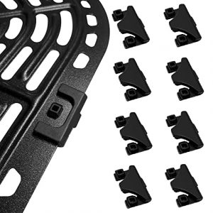 8PCS Air Fryer Rubber Feet for Instant Vortex Cosori Air Fryer Tray, Professional Air Fryer Rubber Bumper Replacement Parts, Rubber Tabs, Rubber Tips for Instant Air Fryer
