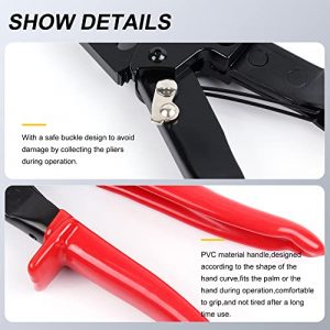 Cable Cutter,Knoweasy Heavy Duty Aluminum Copper Ratchet Cable Cutter and Wire cutter up to 240mm²