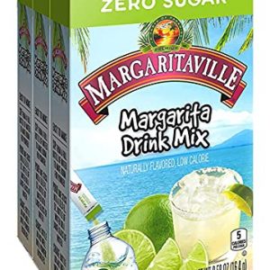 Margaritaville Margarita Singles To Go Drink Mix, 6 CT, Pack of 3