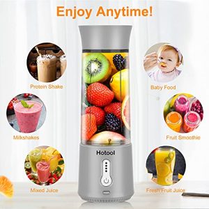 Portable Blender, 17 Oz personal blender for shakes and smoothies,Mini Blender for Home, Sports, Office, Travel and Outdoors, Valentines Day Gifts for Her Him Husband Wife