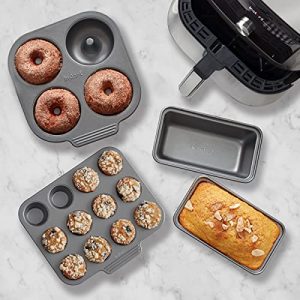 Instant Pot Official Baking Set, Fits 6qt/10qt Vortex Air Fryer, 4-Piece, Multicolored
