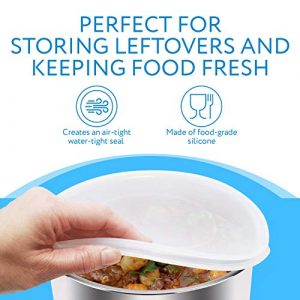 Impresa 8 Qt Insta Pot Silicone Lid/Cover (BPA-free) - Compatible with IP-DUO80 7-in-1 Programmable Electric Pressure Cooker - 8 Quarts only
