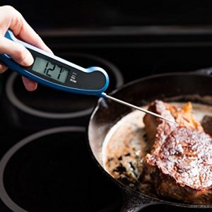 Lavatools Javelin PRO Duo Ambidextrous Backlit Digital Instant Read Meat Thermometer for Kitchen, Food Cooking, Grill, BBQ, Smoker, Candy, Home Brewing, Coffee, and Oil Deep Frying Limited Edition 001
