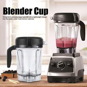64-Ounce Blender Container, Transparent Food Blender Container with Blade Lid Replacement Accessories Fit for G-Series Blender Vitamix 5300, 2L