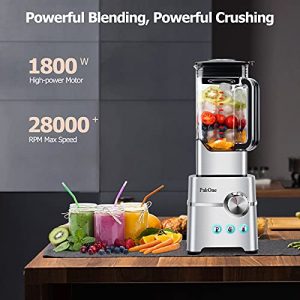 BONISO Countertop Blender,70 Oz Blender for Kitchen with 1800W BPA-free jar and Dishwasher Safe,Smoothie Maker Blender for Crushing Ice ,Frozen Drinks Nuts and Smoothies
