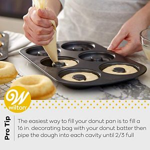 Wilton Non-Stick 6-Cavity Donut Baking Pans, 2-Count