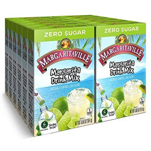 Margaritaville Singles To Go Water Drink Mix - Margarita Flavored, Non-Alcoholic Powder Sticks (12 Boxes with 6 Packets Each - 72 Total Servings)
