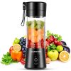 KITCHEN HERO Personal Blender for Shakes, Juices, Protein, & Smoothies | Portable Smoothie Maker Travel Blender with 2000 mAh USB Charging Battery | 6 Stainless Steel Blades | 13 oz Cup