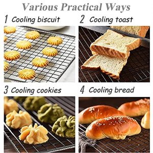 Air Fryer Basket,Cooling Racks For Cooking And Baking, 304 Stainless Steel Wire Rack Baking Cooling Rack For Cookies, Bread, Cakes, Oven Cooking