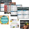 Pressure Cook Times Cheat Sheet Magnet Chart Compatible with Emeril Lagasse, Instant Pot, Ninja Foodi, Crockpot +More | Electric Slow Cooker Temperature Guide Accessories for Quick and Easy Reference