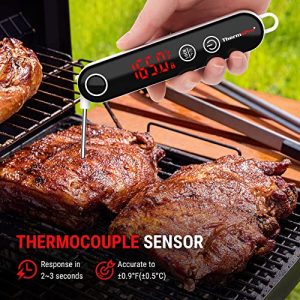 ThermoPro TP18 Ultra Fast Thermocouple Digital Instant Read Meat Thermometer for Grilling BBQ Smoker Kitchen Food Cooking Thermometer for Oil Deep Fry Candy Thermometer