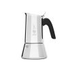 Bialetti - New Venus Induction, Stovetop Coffee Maker, Suitable for all Types of Hobs, Stainless Steel, 10 Cups (15.5 Oz), Aluminum, Silver