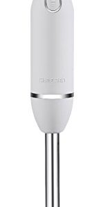 Chefman Immersion Stick Hand Blender with Stainless Steel Shaft & Blades Powerful Ice Crushing 2-Speed Control Handheld Mixer, Purees Smoothie, Sauces & Soups, 300 Watts, Ivory