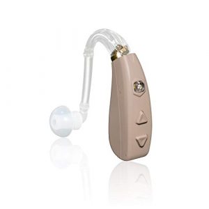 Banglijian Hearing Amplifier Rechargeable Ziv-206 with 4 Channels Layered Noise Reduction Adaptive Feedback Cancellation-Two Types of Sound Tubes(One Unit)