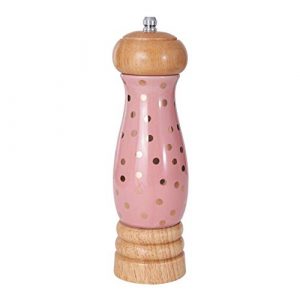Kamenstein Ceramic Pepper Mill with Polka Dot, Pink