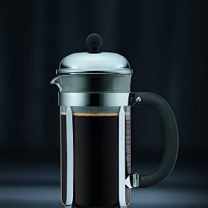 Bodum Chambord 8 Cup French Press Coffee Maker, Chrome, 1.0 l, 34 oz