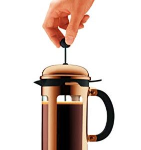 Bodum 11172-18 8 Cup Chambord French Press Coffee Maker, 34 oz, Copper