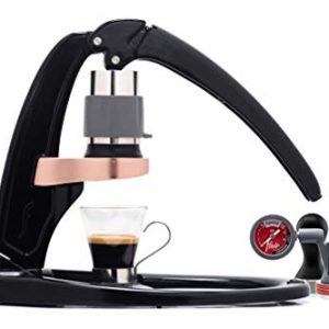 Flair Signature Espresso Maker - An all manual espresso press to handcraft espresso at home (Pressure Kit, Black)