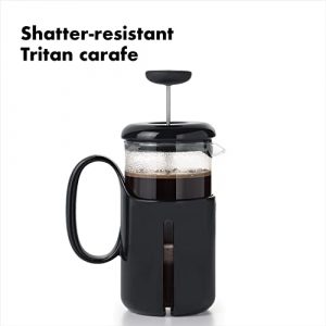 OXO BREW Venture Shatter-Resistant Travel French Press – 8 Cup