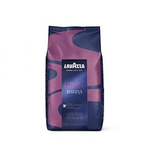 Lavazza Gran Riserva Whole Bean Coffee Blend, Dark Espresso Roast, 2.2-Pound Bag Authentic Italian, Blended And Roasted in Italy, Well rounded with a rich aroma and velvety crema