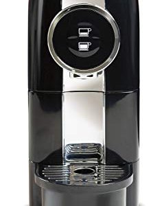 Hamilton Beach Espresso Machine and Lungo Coffee Maker, 19 Bar Italian Pump, Holds 13 Capsules, 22 Oz Water Tank, Red (40725)