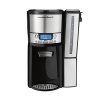 Hamilton Beach Brewstation Dispensing Coffee Maker with 12 Cup Internal Brew Pot, Removable Reservoir, Black & Stainless Steel