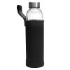 Primula Travel Bottle Cold Brew Coffee Maker with Filter and Insulating Sleeve, 20 oz, Clear