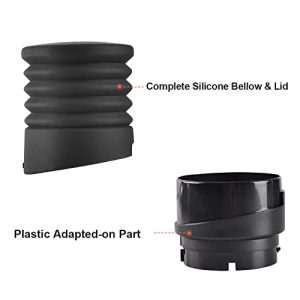 Silicone Single Dose Hopper Bellow - CAFEMASY Single Dose Hopper with Compatible with Baratza Encore Coffee Grinder