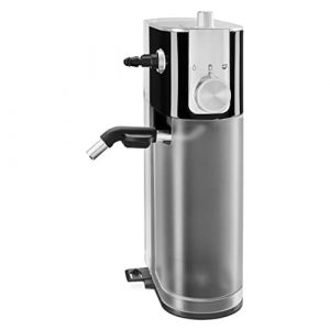 KitchenAid Automatic Milk Frother Metal Espresso, 17 oz, Onyx Black