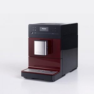 Miele CM5300 Super-Automatic Espresso Machine Coffee System, Tayberry Red (Renewed)