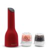 FinaMill – Award Winning Battery Operated Pepper Mill & Spice Grinder in One, Adjustable Coarseness, Ceramic Grinding Elements, One Touch Operation with LED Light, includes 2 Quick-Change FinaPods