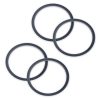 4 Pack Gaskets Replacement Part for NutriBullet 600W 900W NB-101B NB-101S NB-201 Blenders（Gray）