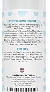 Keurig Descaler (2 Uses Per Bottle) - Made in the USA - Universal Descaling Solution for Keurig, Nespresso, Delonghi and All Single Use Coffee and Espresso Machines