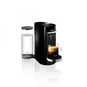 Nespresso VertuoPlus Deluxe Coffee and Espresso Maker by DeLonghi, Black (Renewed)