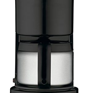 Cuisinart DCC-450BK 4-Cup Coffeemaker with Stainless-Steel Carafe, Black