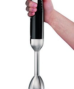 Philips Kitchen Appliances Philips ProMix Hand Blender, Avance Collection, HR1670/92, Stainless, Black and Silver, One Size