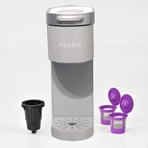 Keurig Mini Reusable K cup with Adapter - Durable And Easy To Use - Keurig Mini Plus Reusable K cup (Pack of 2 + Adapter)