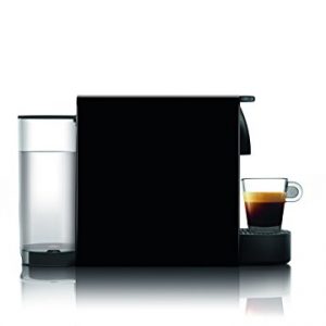 Nespresso Essenza Mini Original Espresso Machine Bundle with Aeroccino Milk Frother by Breville, Piano Black (Renewed)