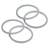 Replacement for Nutribullet Blender Seal Ring Rubber Rings Gaskets with Lip, Compatible with Nutribullet 600/900 Series Blender (Pack of 4)