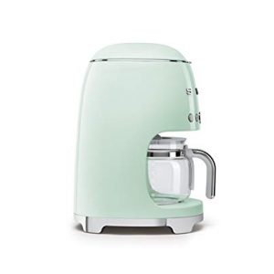 Smeg 50's Retro Style Aesthetic Drip Filter Coffee Machine, 10 cups, Pastel Green