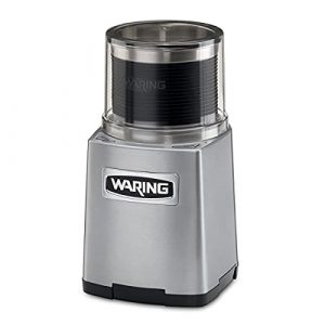 Waring Commercial WSG60 3 Cup Spice Grinder, 1 HP Motor, 20,000 RPM's, Pulse Actuation, Includes 2 stainless steel grinding-bowls-120V, 175W, 5-15 Phase Plug