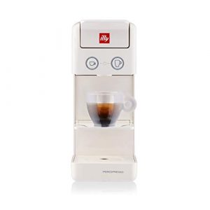Illy Y3.3 Espresso and Coffee Machine, 12.20x3.9x10.40 (White)