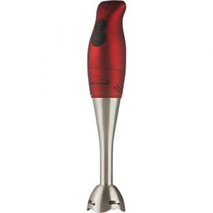 Brentwood Hand Blender, 2-Speed 200W, Red